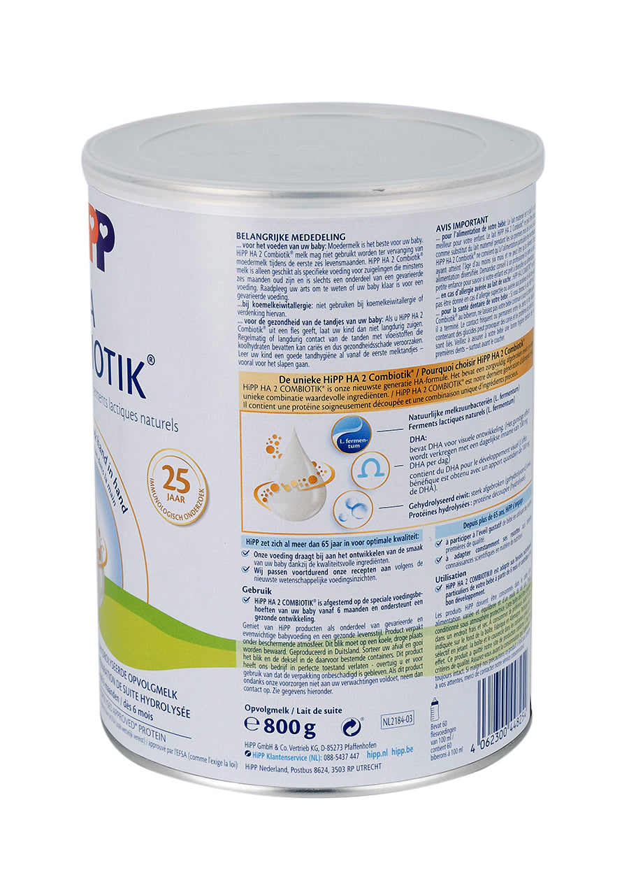 HiPP Dutch HypoAllergenic Stage 2 Formula