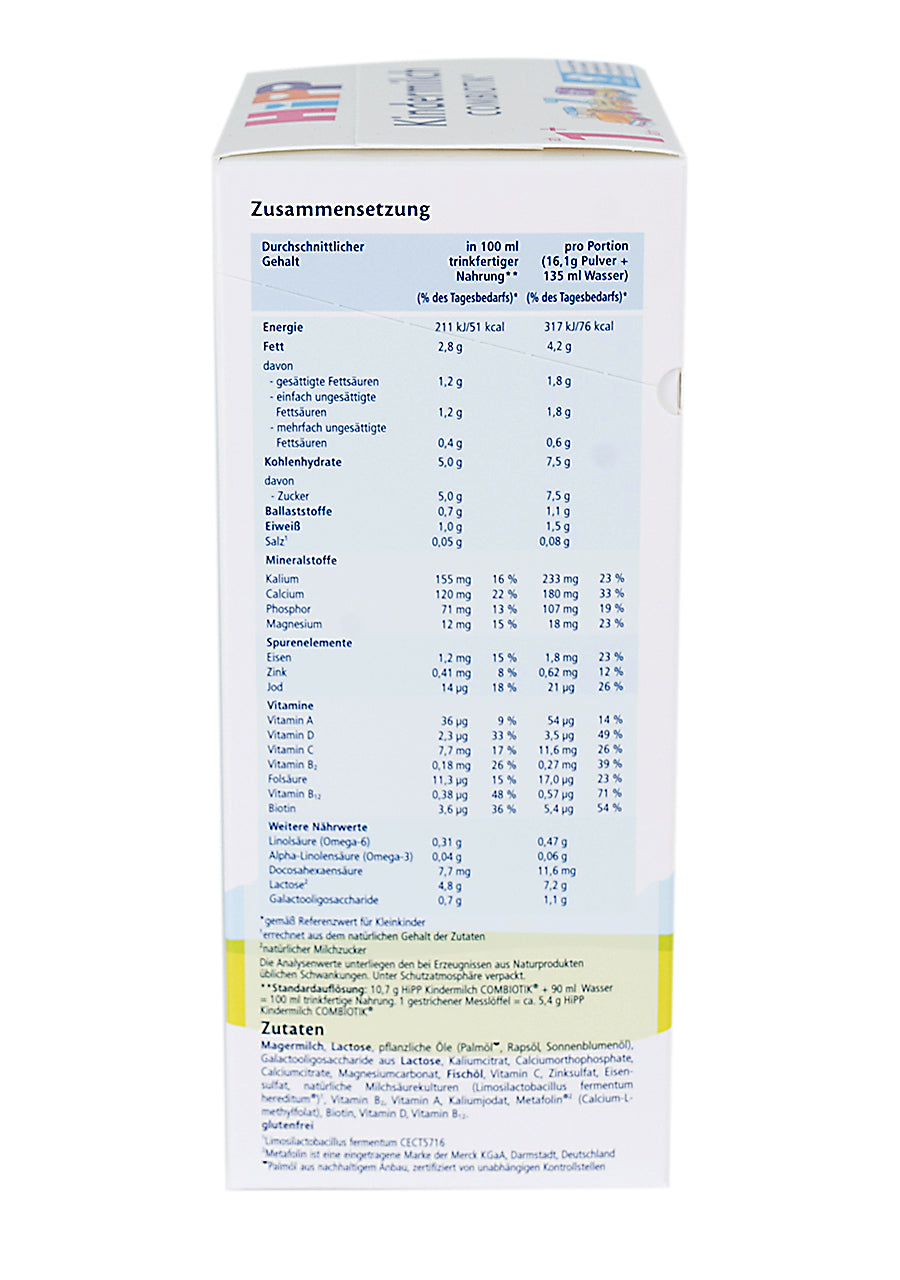 HiPP German Stage 1+ Formula