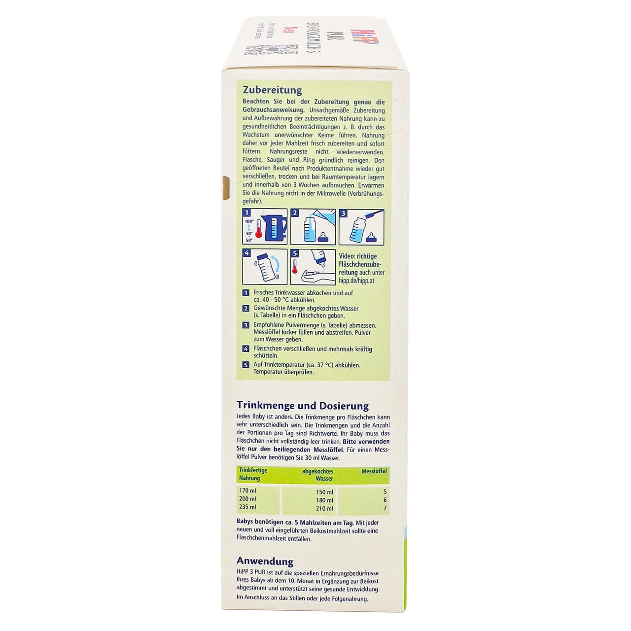 HiPP Pure German Stage 3 Formula