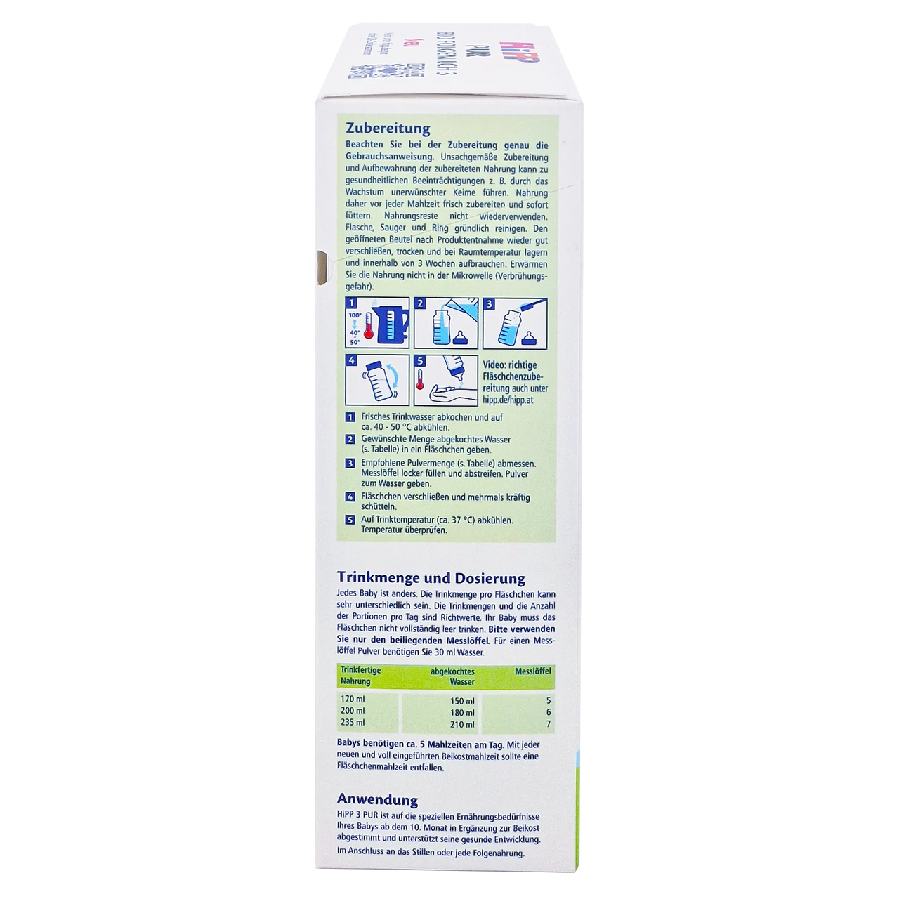 HiPP Pure German Stage 3 Formula
