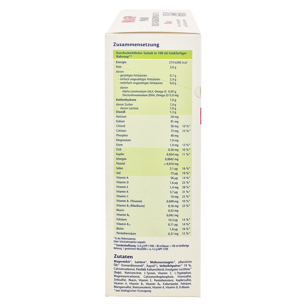 HiPP Pure German Stage 3 Formula