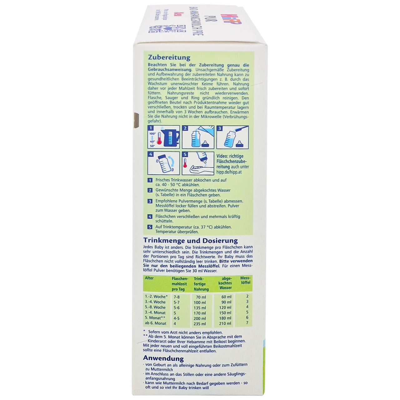 HiPP Pure German Stage Pre Formula