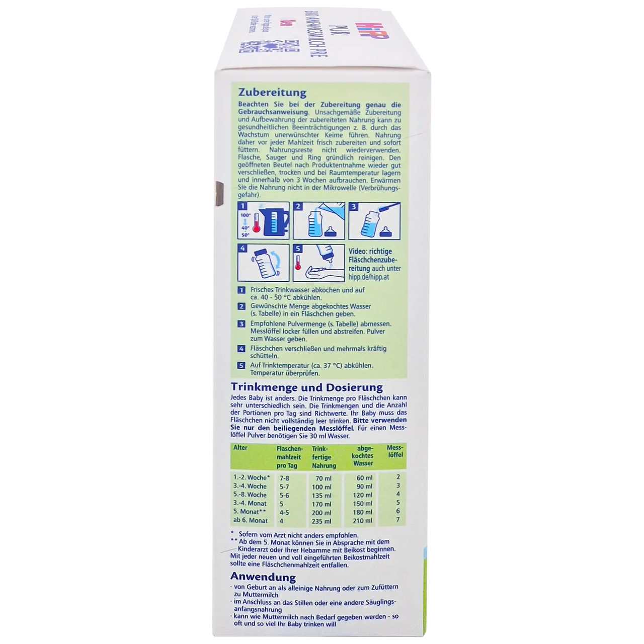 HiPP Pure German Stage Pre Formula