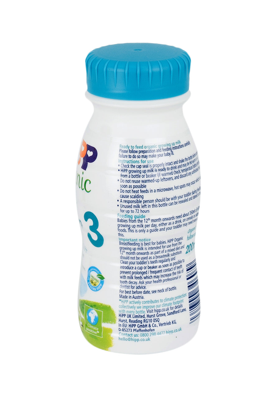 HiPP UK Ready to Feed Stage 3 Formula