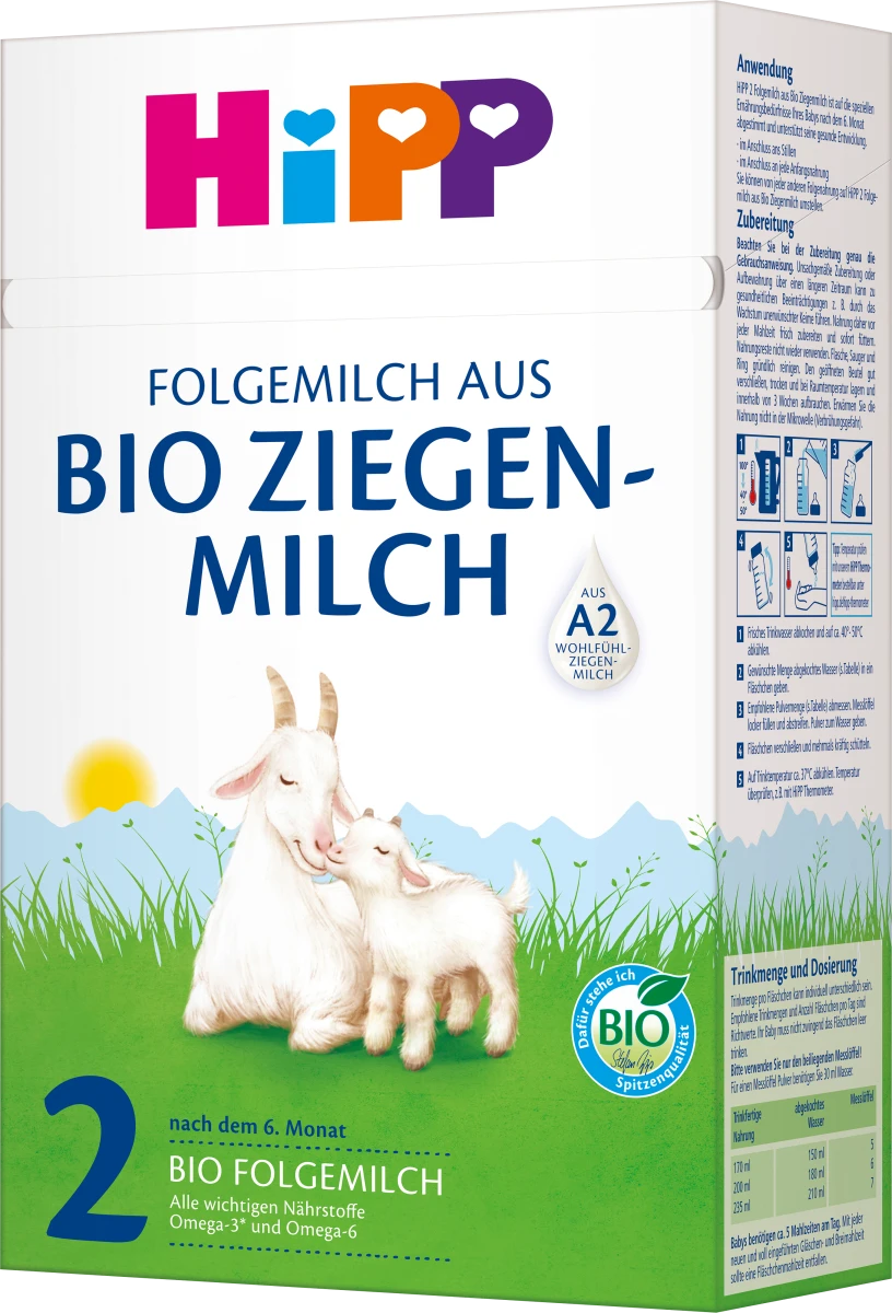 HiPP German Goat Stage 2 Formula