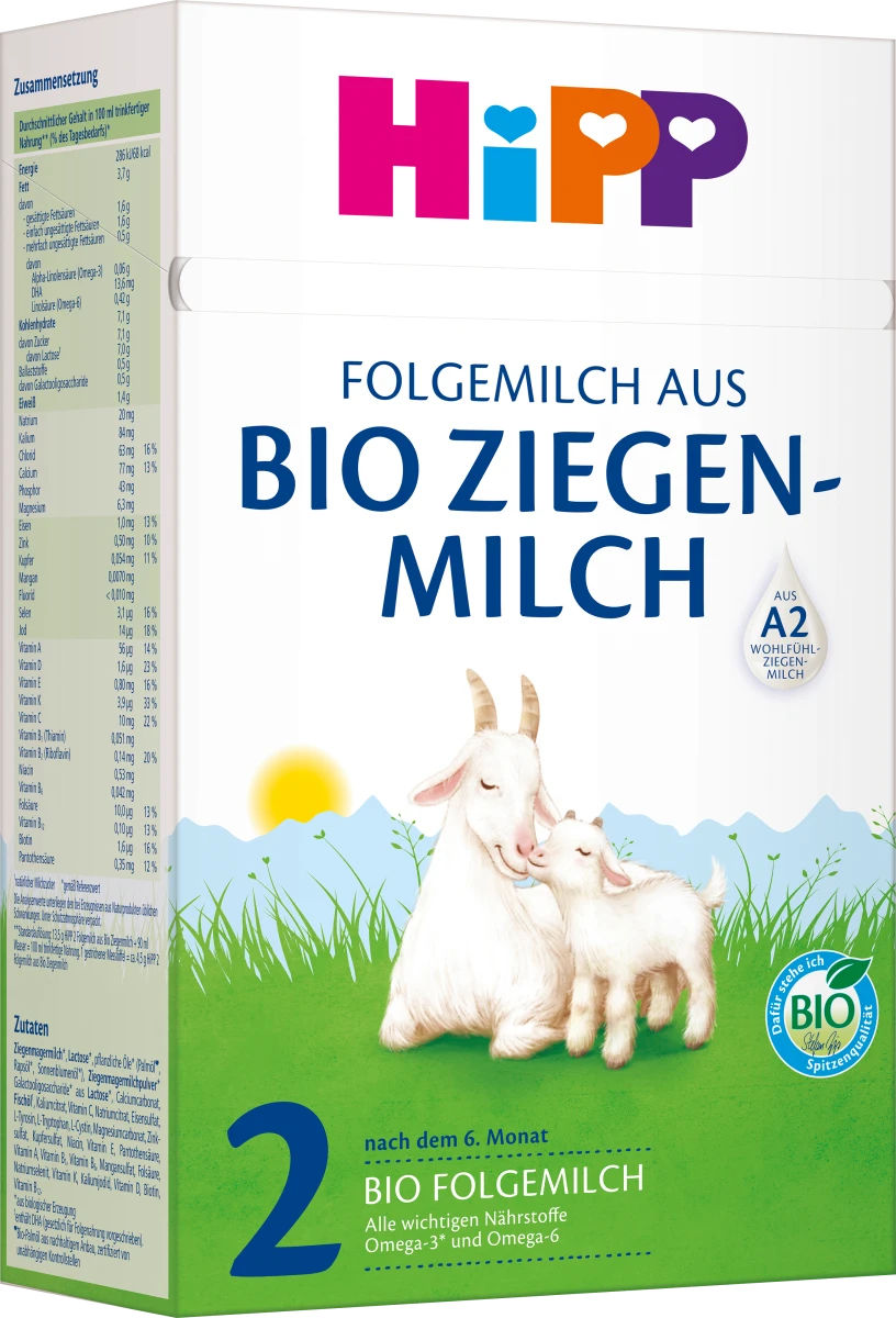 HiPP German Goat Stage 2 Formula