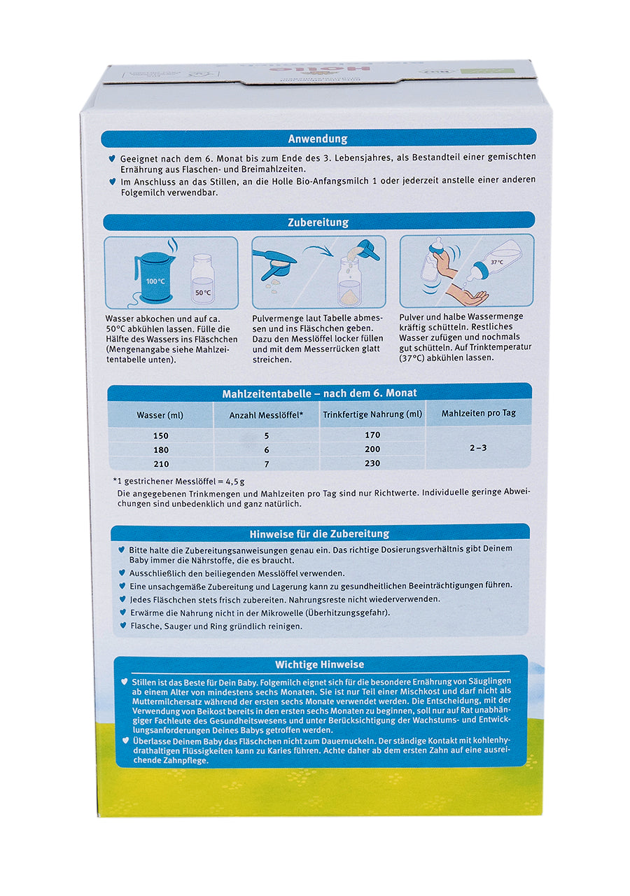 Holle Stage 2 Formula