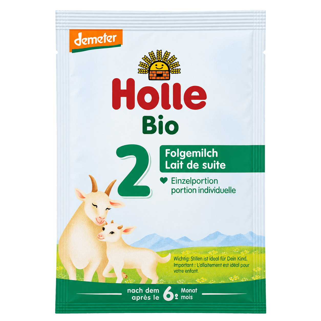Holle Goat Sachets Stage 2 Formula