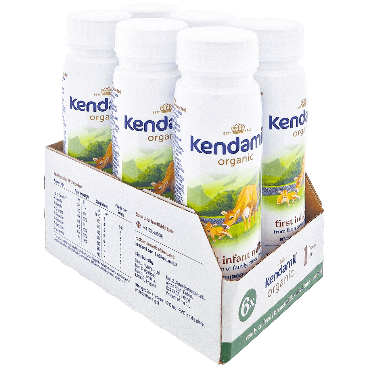 Kendamil Organic Ready to Feed Stage 1 Formula