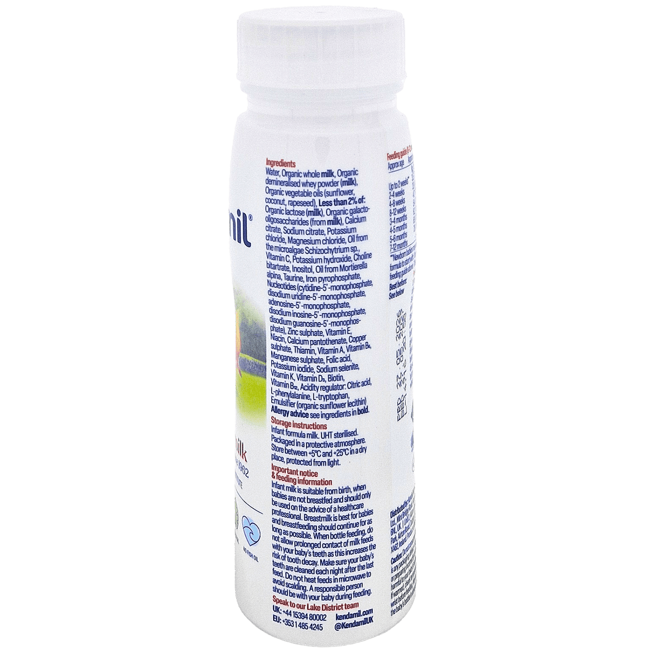 Kendamil Organic Ready to Feed Stage 1 Formula