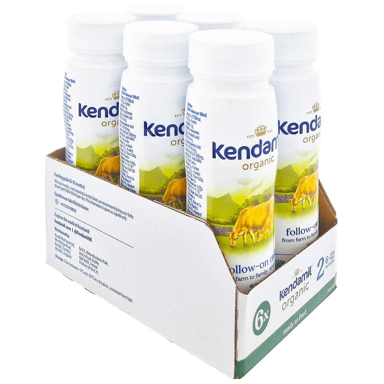 Kendamil Organic Ready to Feed Stage 2 Formula