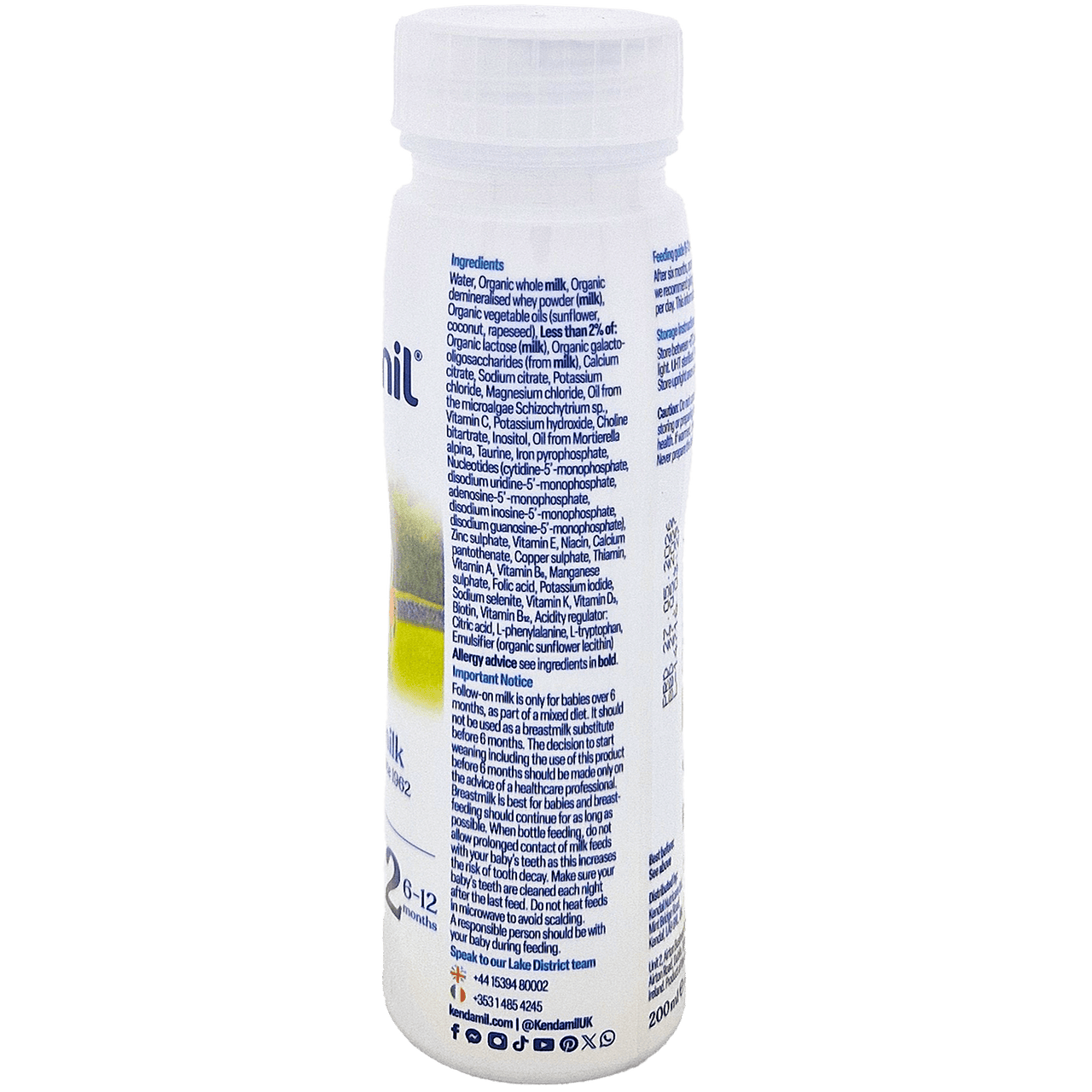 Kendamil Organic Ready to Feed Stage 2 Formula
