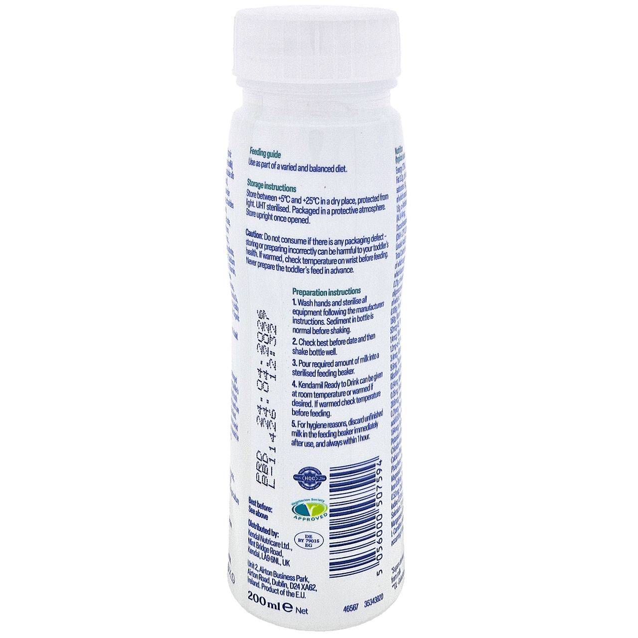 Kendamil Organic Ready to Feed Stage 3 Formula