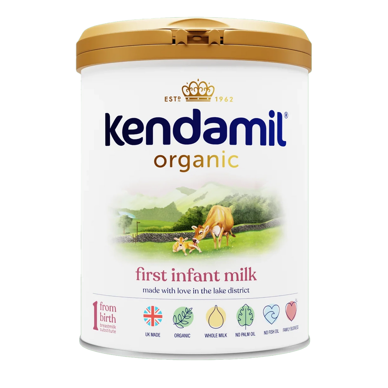 Kendamil UK Organic Cow Stage 1 Formula