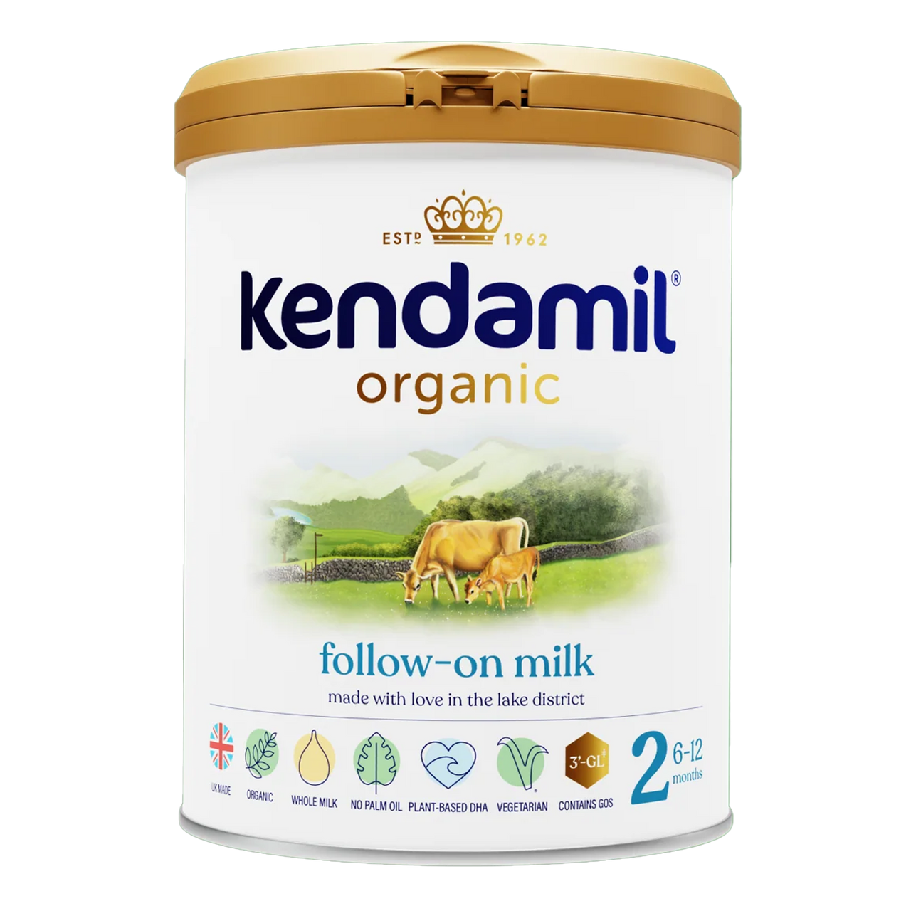 Kendamil UK Organic Cow Stage 2 Formula