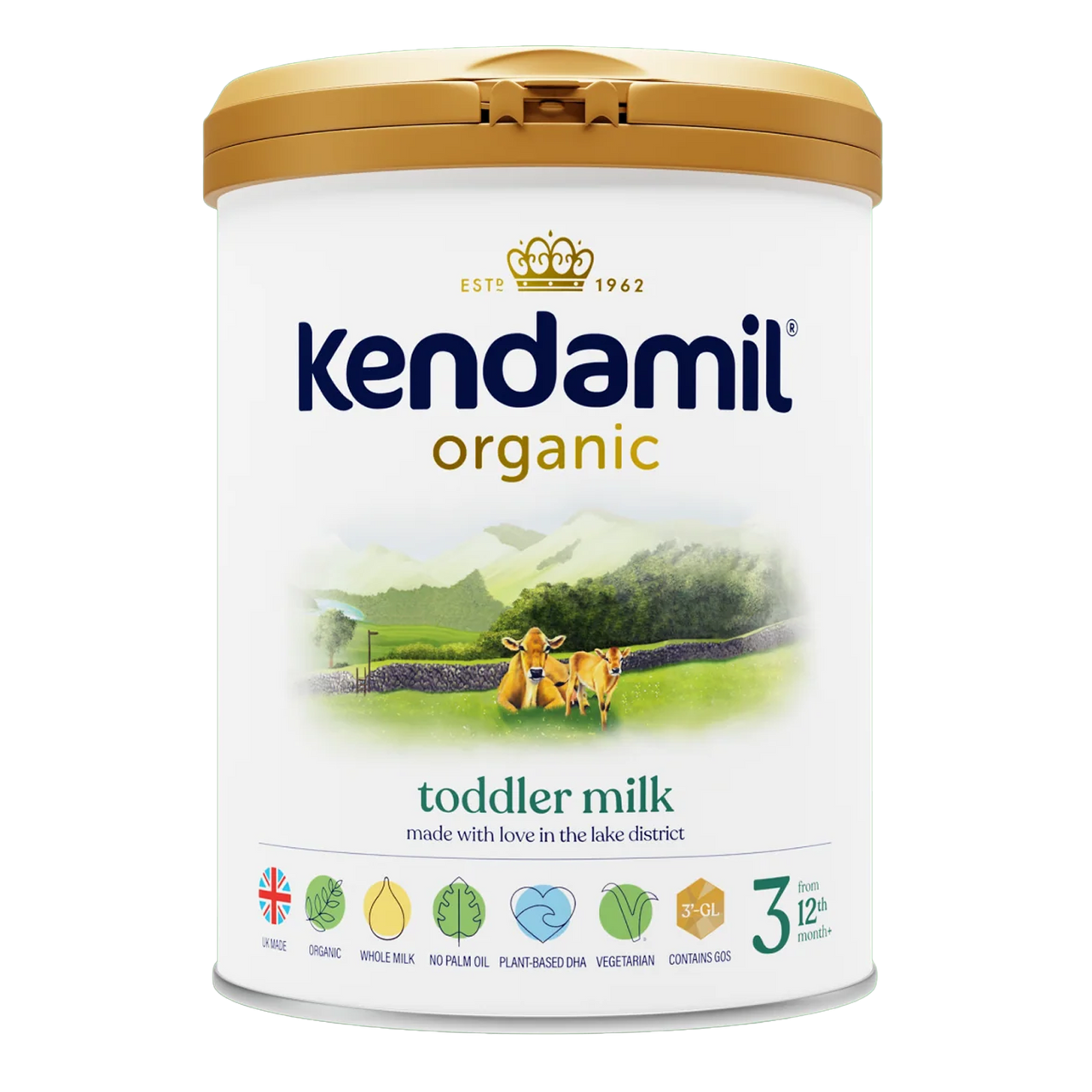 Kendamil UK Organic Cow Stage 3 Formula