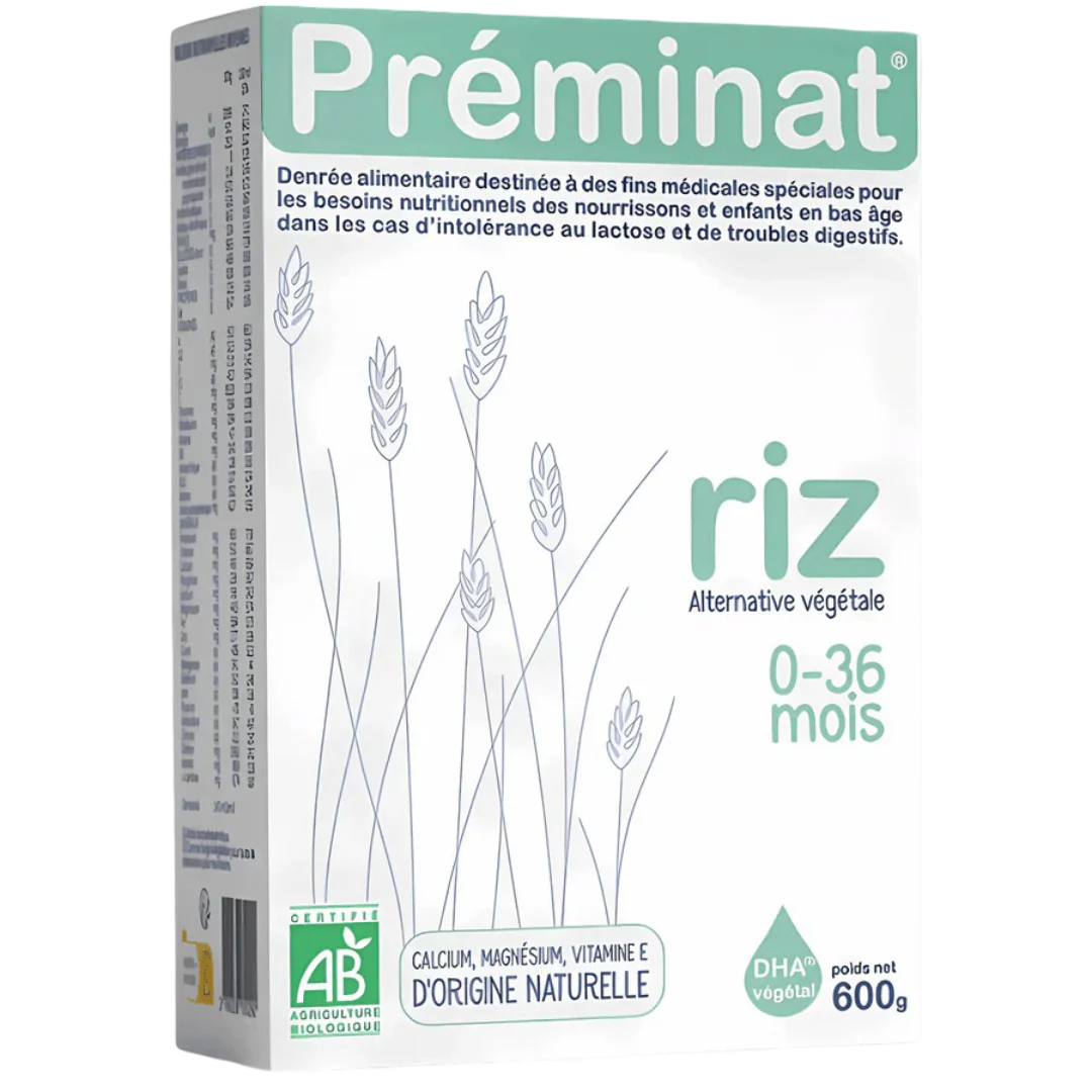 Préminat Riz Vegan Organic Baby Formula