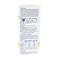 Thumbnail for HiPP Comfort Formula preparation guidelines and dosage label