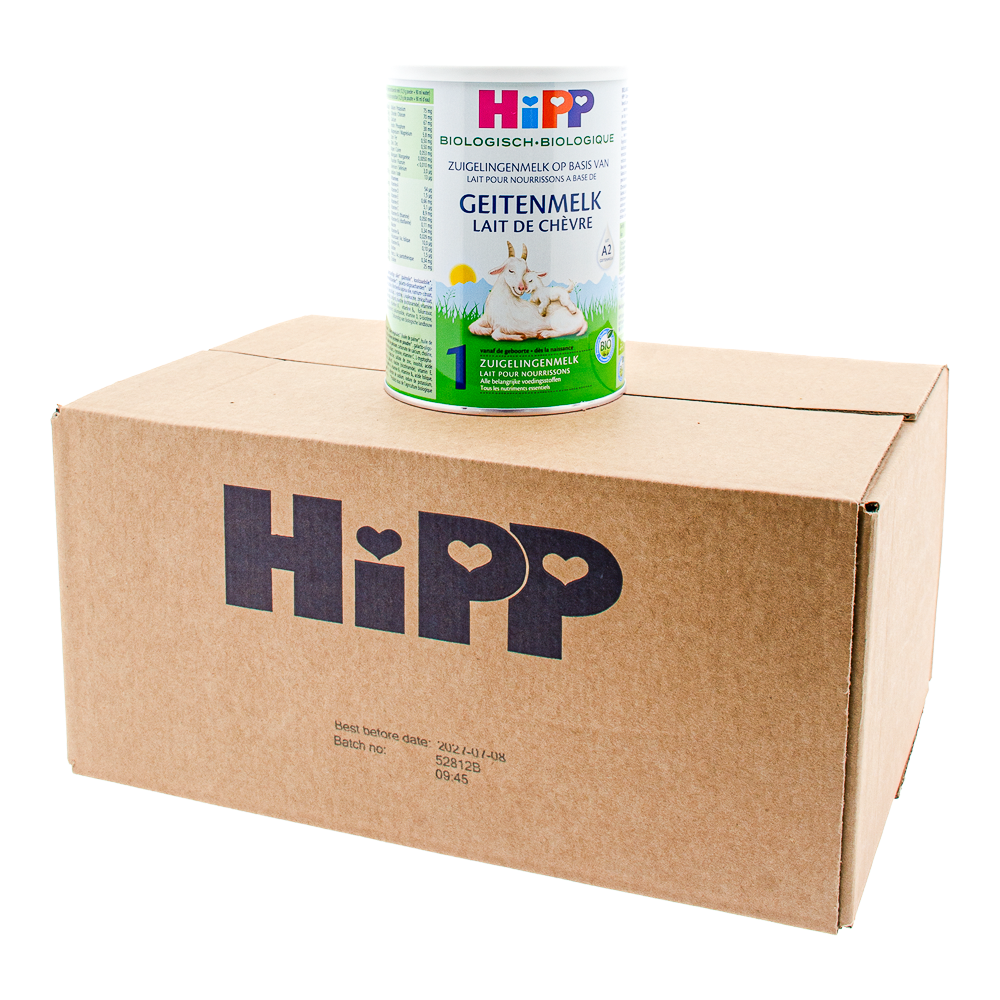 HiPP Dutch Goat Stage 1 Formula can with outer box