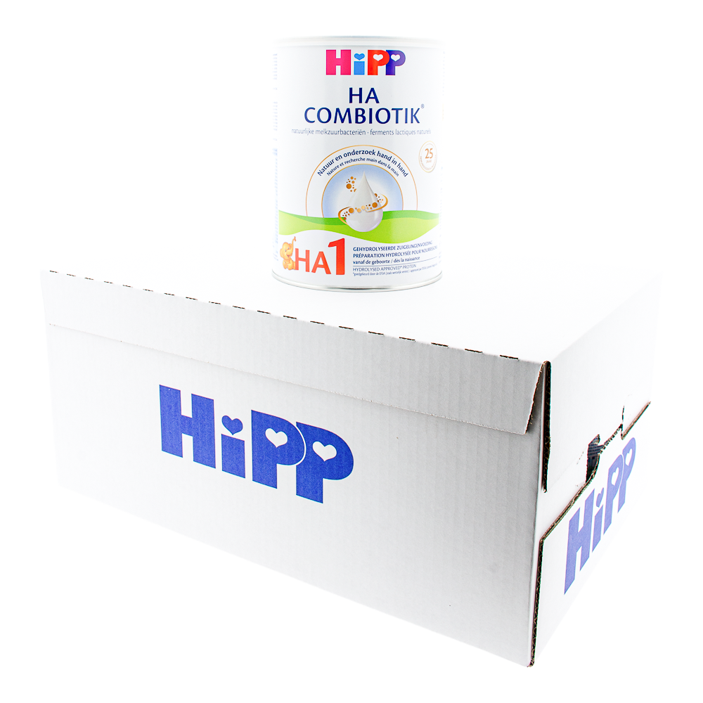 HiPP Dutch HypoAllergenic Stage 1 Formula can with outer box