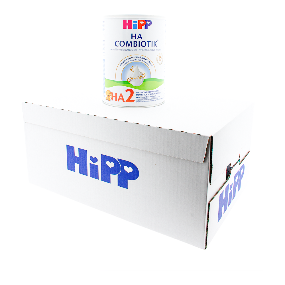 HiPP Dutch HypoAllergenic Stage 2 Formula can with outer box