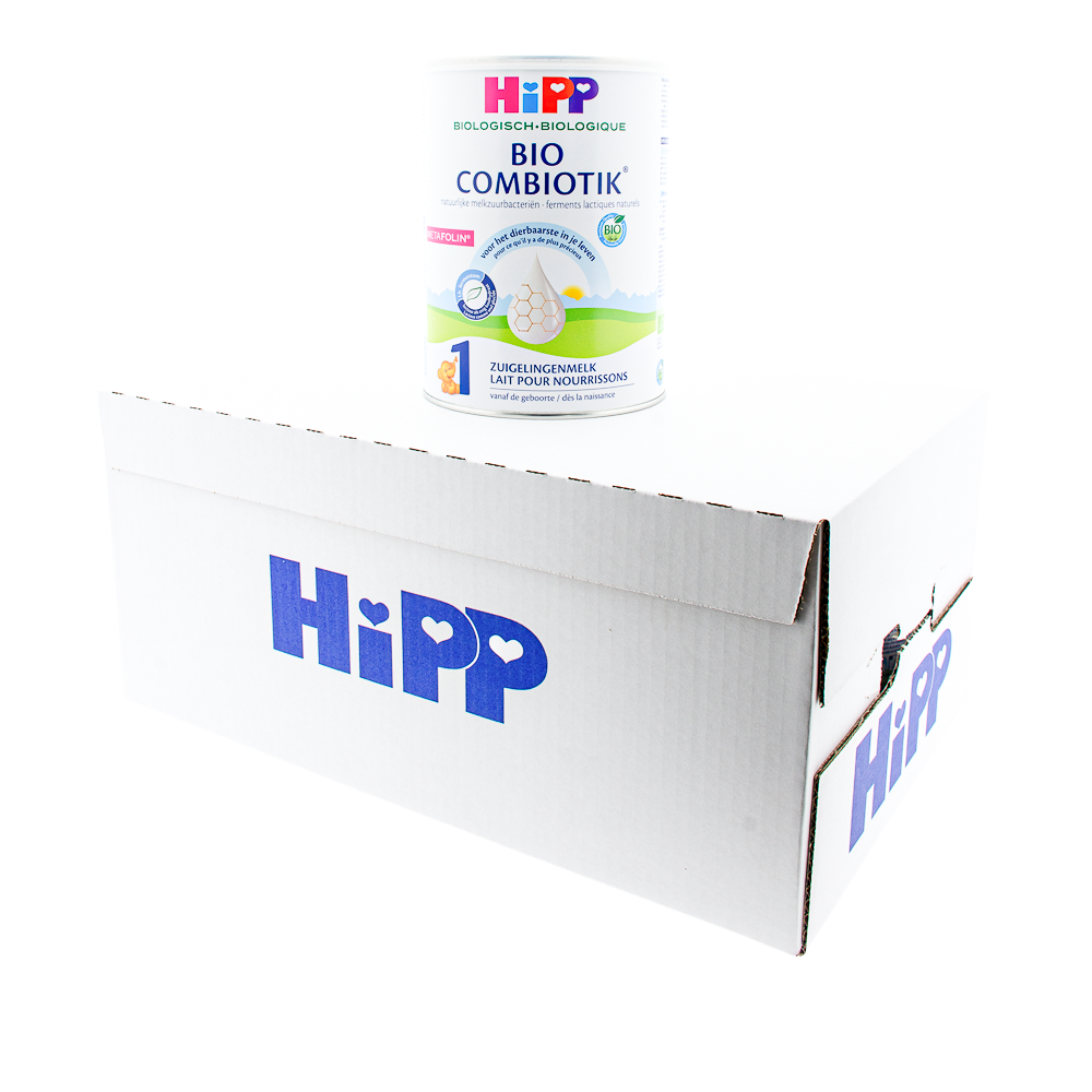HiPP Dutch Stage 1 Formula can with outer box