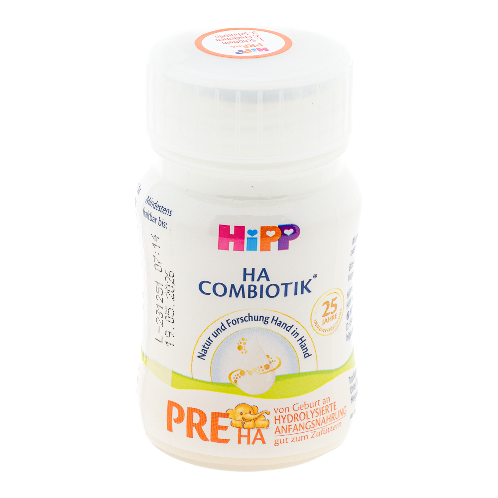 HiPP German HypoAllergenic Ready to Feed Stage Pre 90ml bottle
