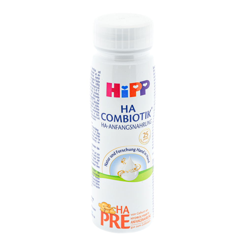 HiPP German HypoAllergenic Ready to Feed Stage Pre Formula bottle