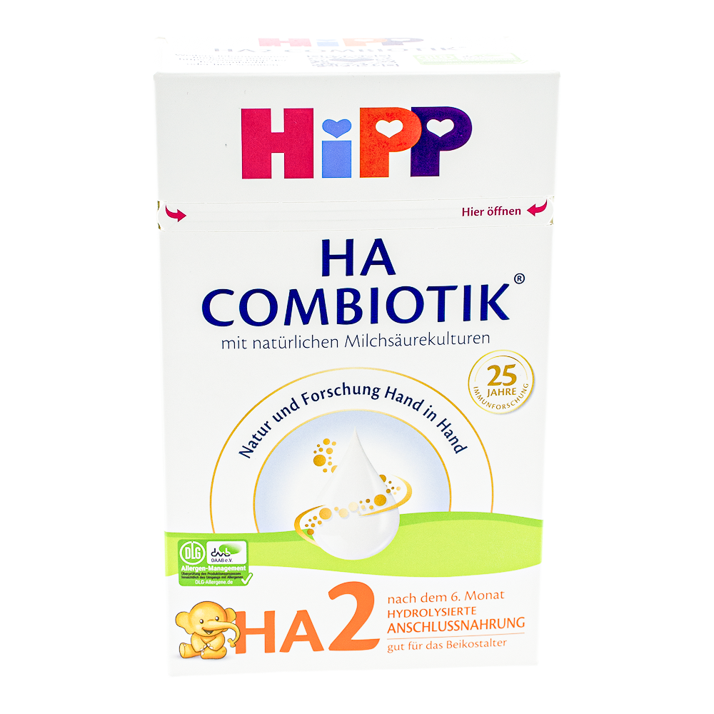 HiPP German HypoAllergenic Stage 2 Formula pack