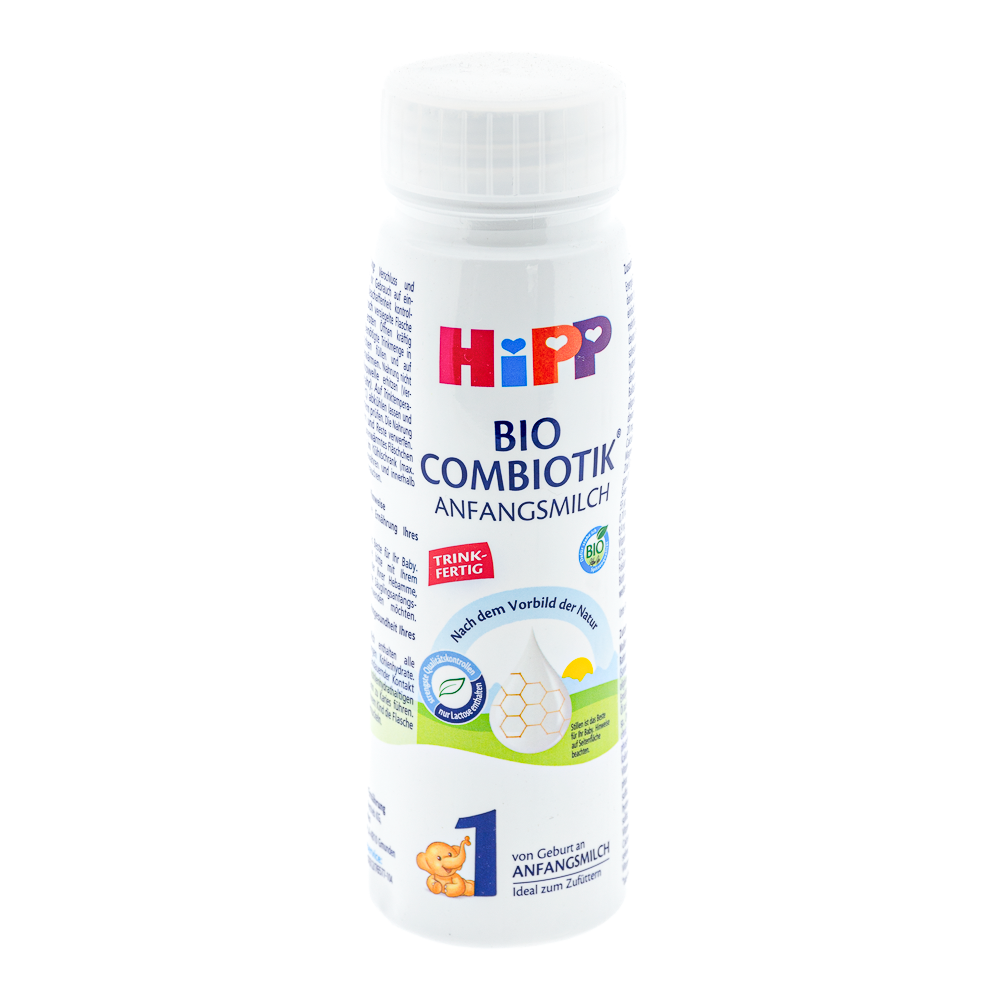 HiPP German Ready to Feed Stage 1 Formula bottle