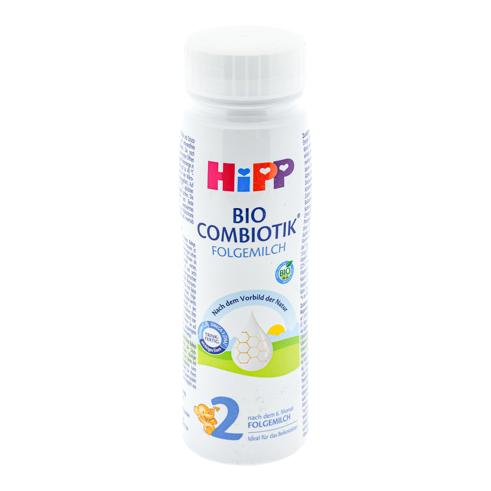 HiPP German Ready to Feed Stage 2 Formula bottle