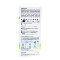 Thumbnail for HiPP German Stage Pre Formula preparation guidelines and dosage label