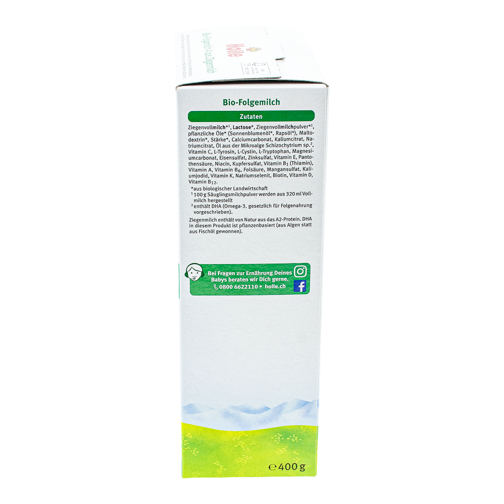 Holle Goat Stage 4 Formula ingredients