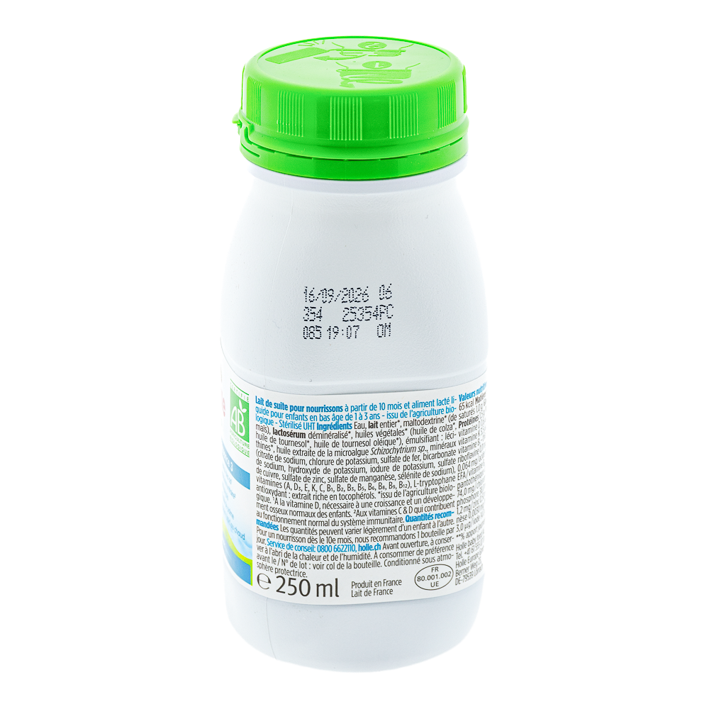 Holle Ready to Feed Stage 3 Formula ingredients