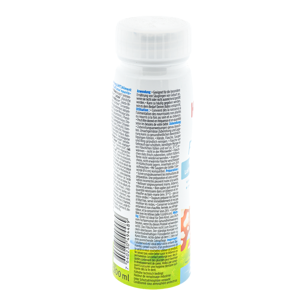 Holle Ready to Feed Stage Pre/1 Formula preparation guidelines