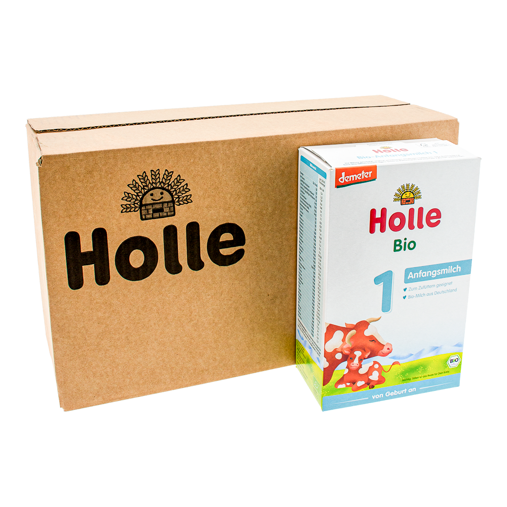 Holle Stage 1 Formula pack with outer box