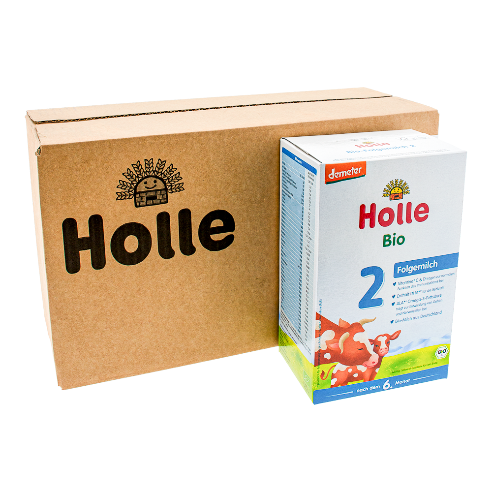 Holle Stage 2 Formula pack with outer box
