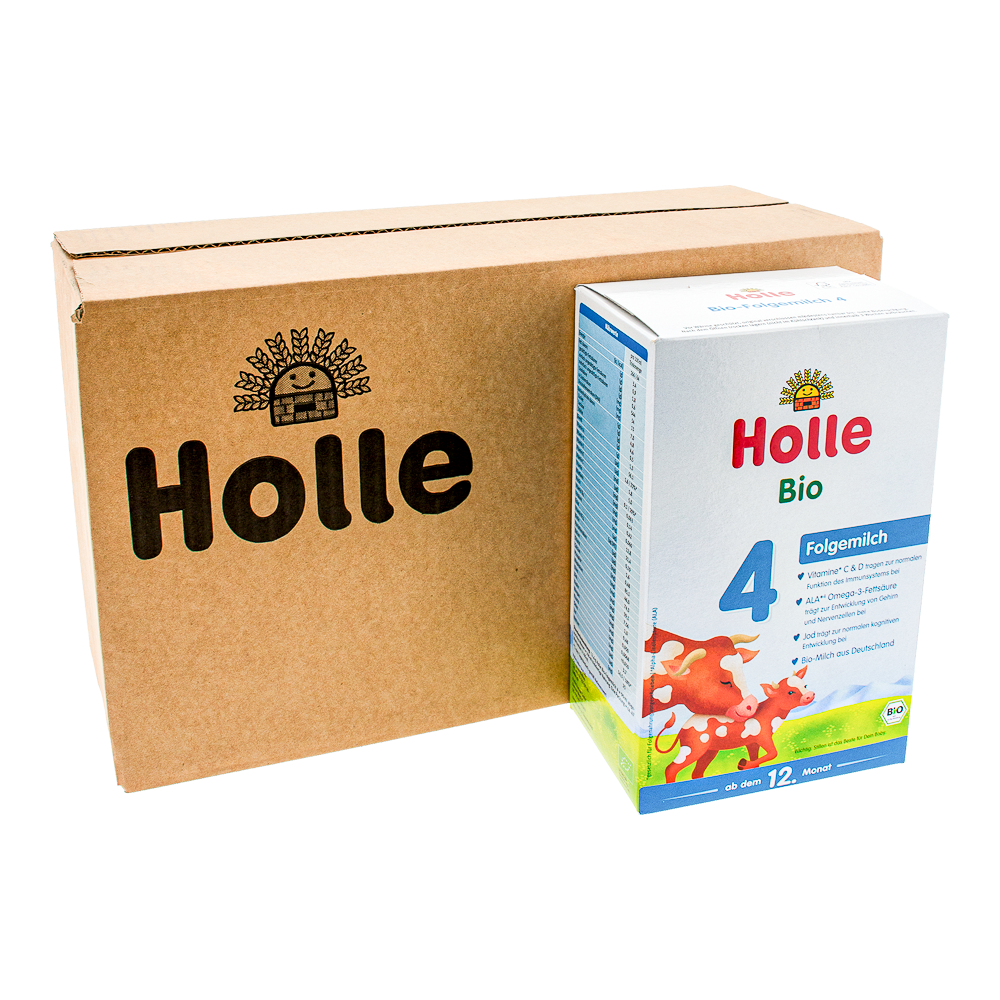 Holle Stage 4 Formula pack with outer box
