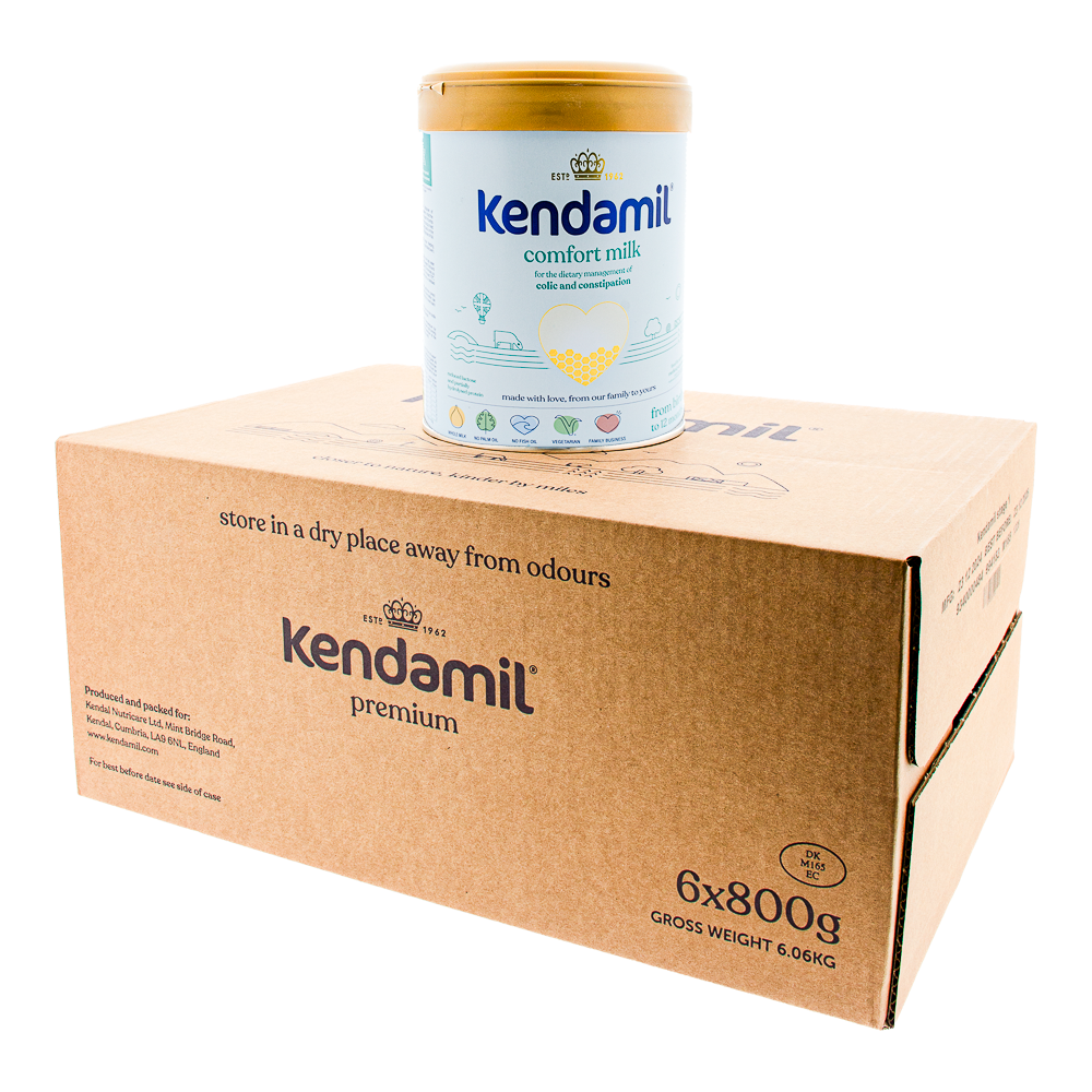 Kendamil Comfort Formula can with outer box