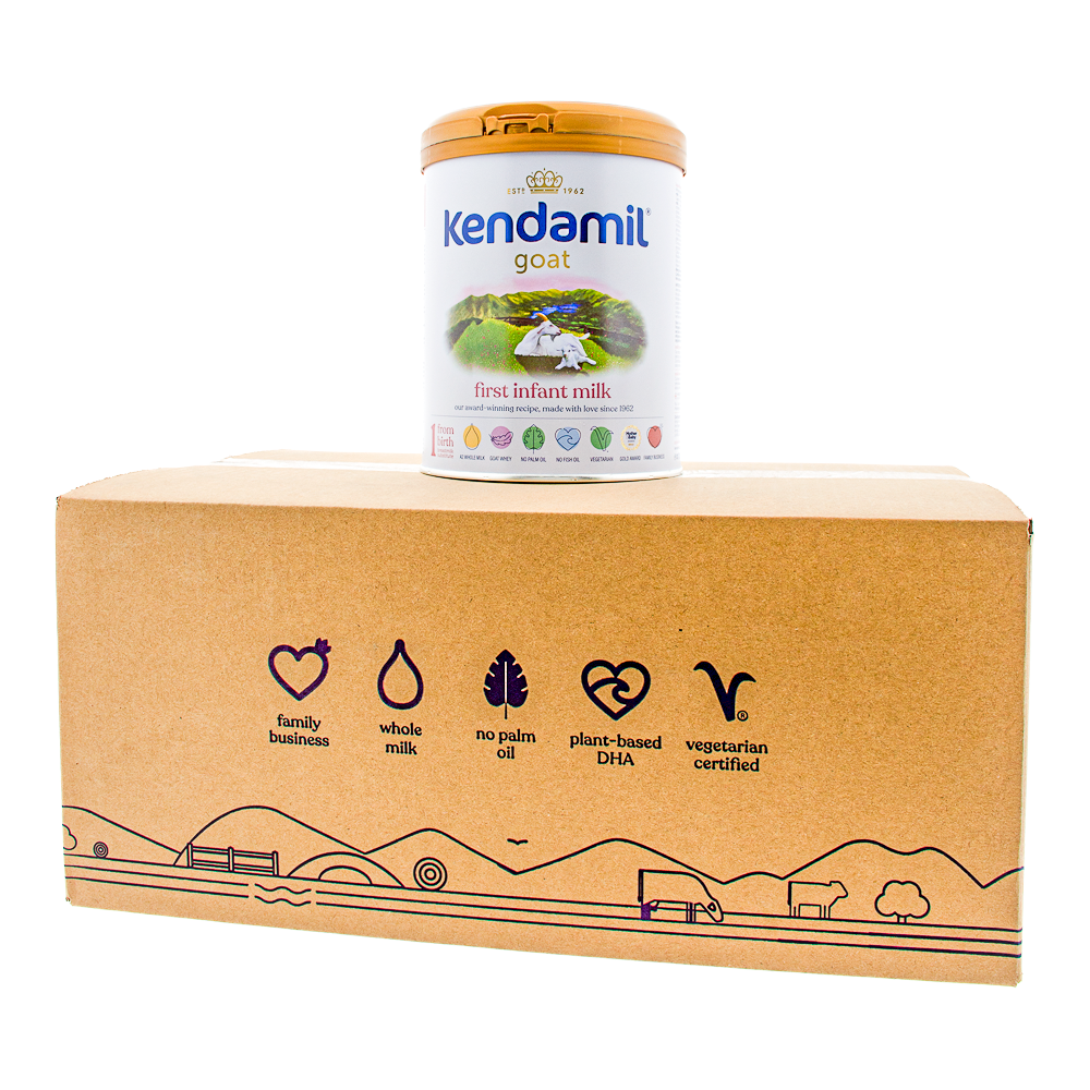 Kendamil Goat Stage 1 Formula can with outer box