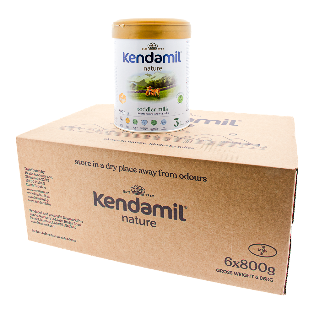 Kendamil Nature Cow Stage 3 Formula can with outer box