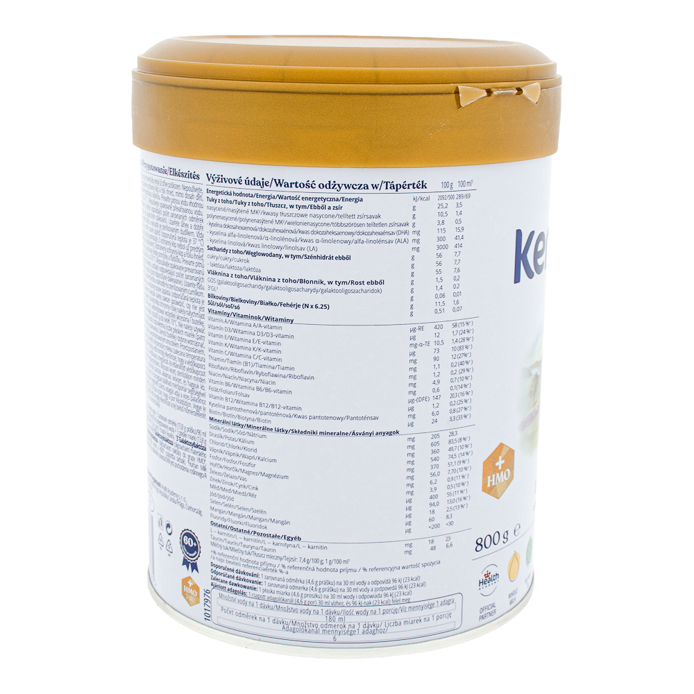 Kendamil Nature Cow Stage 3 Formula nutrition label