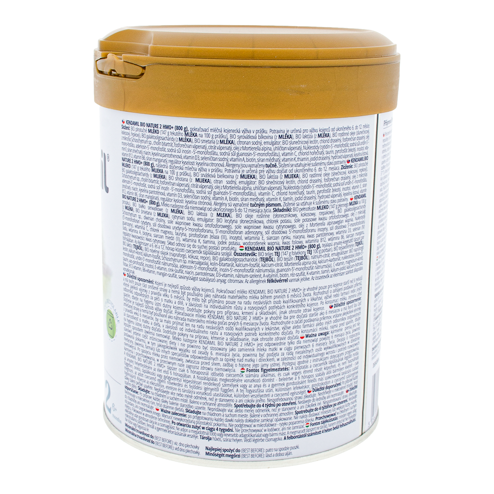 Kendamil Organic Cow Stage 2 Formula ingredients