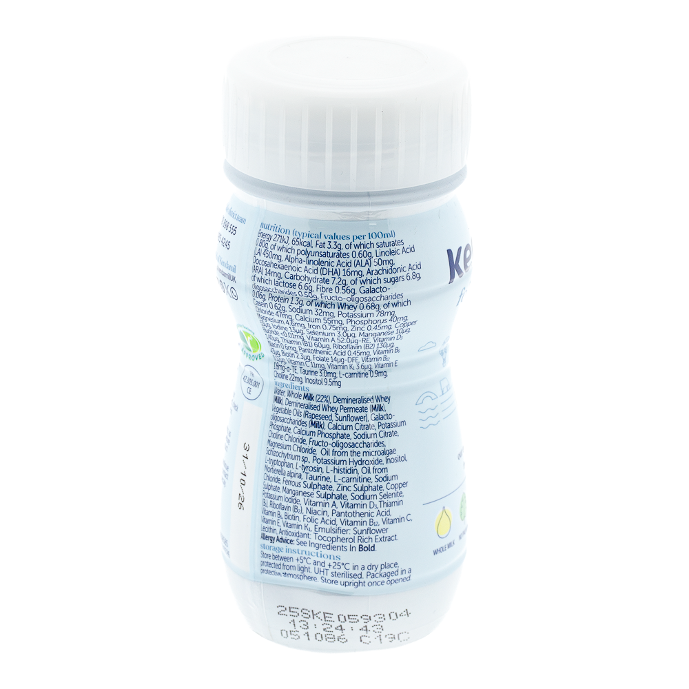 Kendamil Ready To Feed Stage 2 Formula ingredients and nutrition label