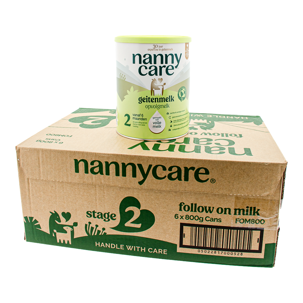 Nannycare Stage 2 Formula can with outer box